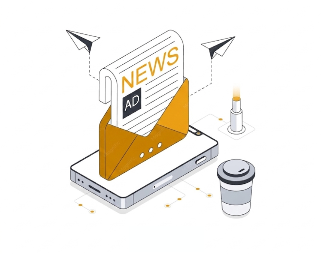 Newsletter representation